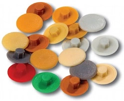 Заглушка пластик к конфирматам орех лесной (08) PL (упак.-1тыс.шт.) - фото 1