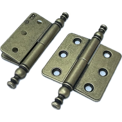 Петля карточная 45*45мм старое золото GAMET правая - фото 1