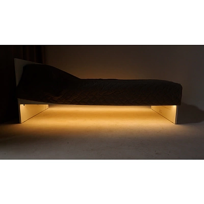 Подсветка светодиодная Night, 20W (подсветка для кровати), нейтральный белый (4000K), 2000мм, черный, AKS - фото 2