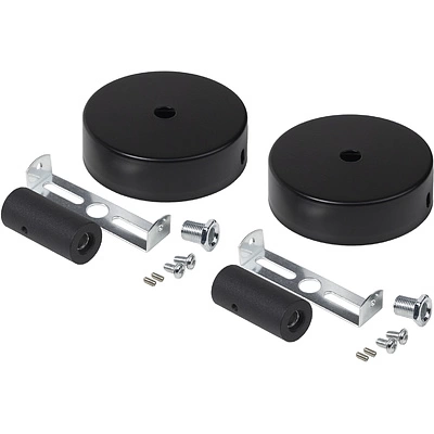 Заглушки (крепления) к светодиодной веревке, d20, тип 2 (1 компл = 2шт.), черный, AKS - фото 3