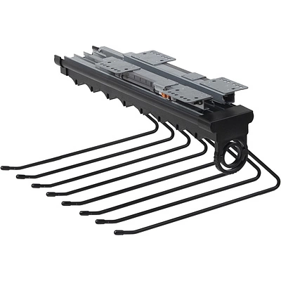 Выдвижная вешалка для брюк крепл.верх., черный AKS - фото 1