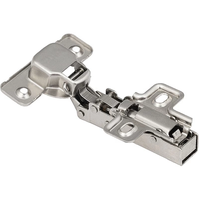 Петля накладная с доводчиком 48мм h2 clip-on AKS (саморезы, заглушки) - фото 4