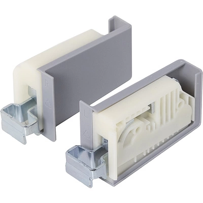 Навес кухонный регулируемый ABS левый+правый + серые заглушки PRIME by AKS - фото 1