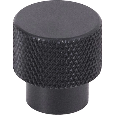 Ручка меб. кнопка мет. FLUID черный матовый, AKS - фото 3