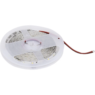 Лента светодиодная - 4,8W/m, 12V, 8мм, 2835, 60 д/м, IP20, нейтральный белый (4000K), CRI>80, 550 Lm, 5м, AKS - фото 1