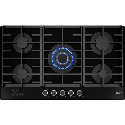 Газовая варочная панель Haier HHX-G95CWSB - фото 1