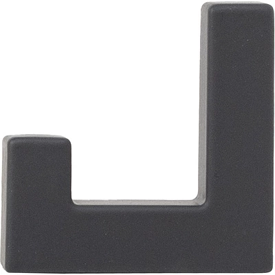 Крючок меб. однорожковый мет. BENZ черный матовый AKS - фото 3