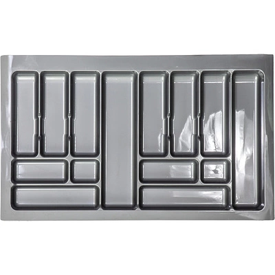 Лоток для столовых приборов 900 COMFORT (835*490), металлик РП - фото 1