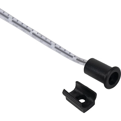 Выключатель бесконтактный на взмах, врезной/накладной, D8мм, 12/24V, 60W/100W, черный, AKS - фото 3