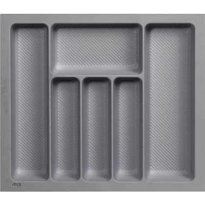 Лоток для столовых приборов 600 PIXEL 540*485, серый AKS - фото 1