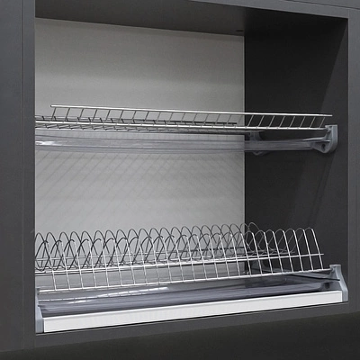 Сушка для посуды 700 с профилем, хром GRIDLI - фото 3