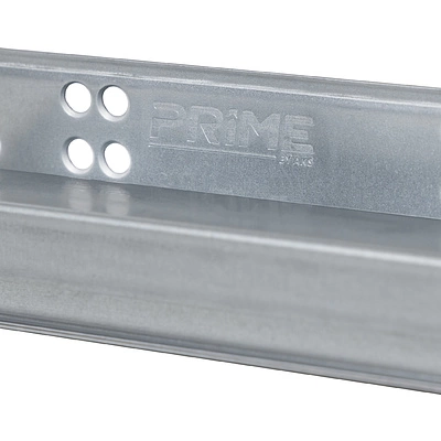 Направляющая скрытого монтажа L-500 с доводчиком ДСП до16mm с замками PRIME by AKS 3D полное выдвижение - фото 5