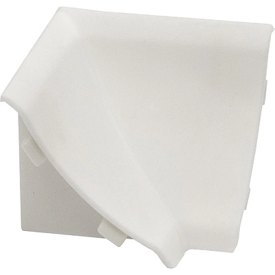 Уголок ПВХ внутрен. к плинтусу LР NW кашемир (124) EL-MECH-PLAST - фото 1