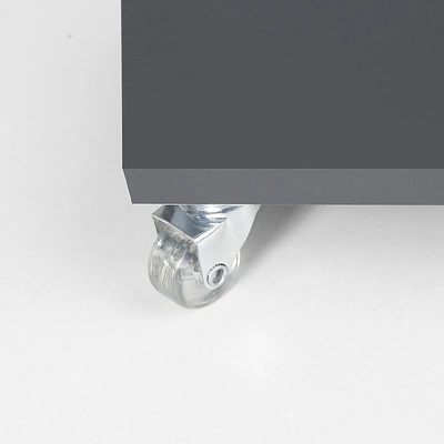 Колесо меб. SHIFT d35 h51 с площадкой, прозрачный AKS - фото 3