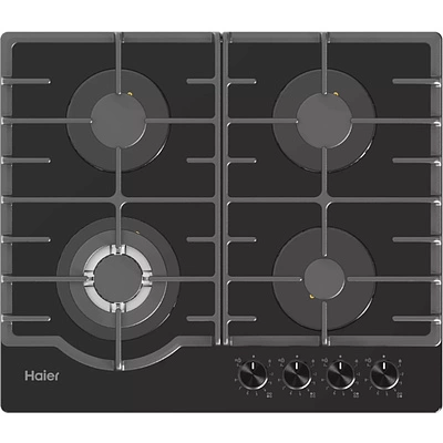 Газовая варочная поверхность Haier HHX-G64RFVLB - фото 1