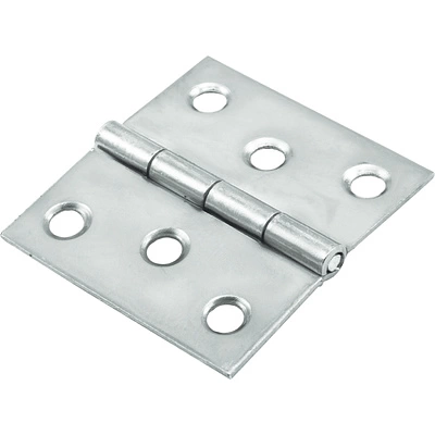 Петля карточная 40*40мм белый цинк SAZ - фото 1