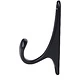 Крючок меб. однорожковый мет. DELTA черный AKS - фото 3