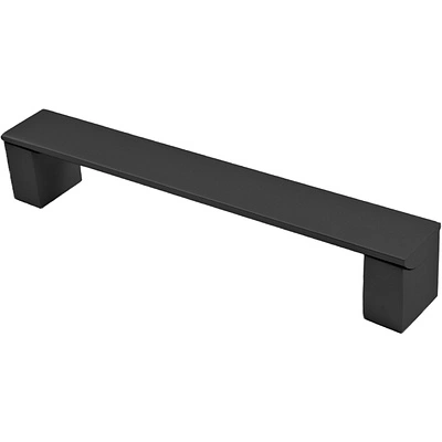 Ручка меб. скоба алюм. WPY 337B 160 матовый черный AKS - фото 1