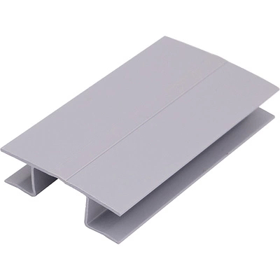 Угол гибкий к цоколю мебельному ПВХ h=100 серый THERMOPLAST (909) - фото 1