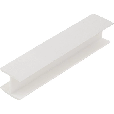 Соединение универсальное 180 к цоколю мебельному ПВХ h=100, белый РФ - фото 1