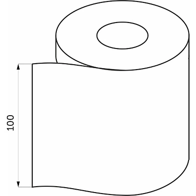 Стретч-пленка первичка ширина 10 см, 23мк, 150 метров - фото 2