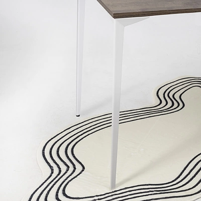 Опора меб. HELLY h720, белый муар (1 упак. = 4 шт.) AKS - фото 6