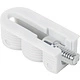 Стяжка Genifix Neo с винтом М6,0*8, белая (уп/ 100 шт) AKS - фото 1