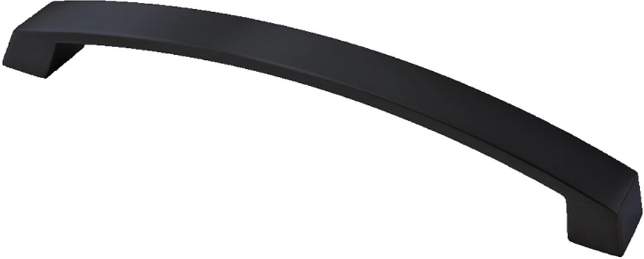 Ручка меб. скоба мет. Rio 128 черный матовый, AKS - фото 1