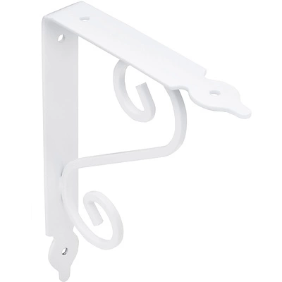 Полкодержатель мет. MELODY 145*110, белый AKS - фото 1