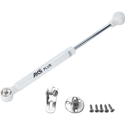 Подъемник газовый верхний 50N белый AKS PLUS - фото 3