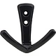 Крючок меб. двухрожковый мет. RUNA черный матовый AKS - фото 3