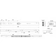 Направляющая шариковая L-450 h=35 AKS PLUS SOFT CLOSE A - фото 2