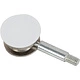 Эксцентриковая стяжка усиленная 35мм +шток 55мм (белая заглушка в комплекте) (уп/100компл) AKS - фото 1