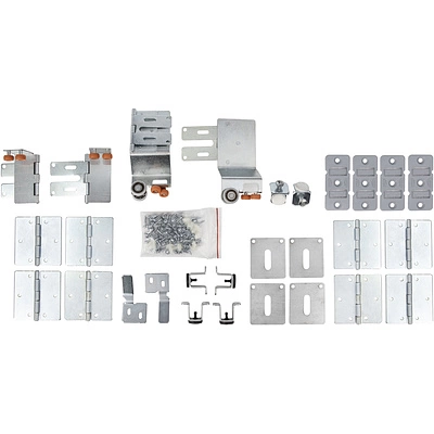 Комплект SLIDE для 2 складных-сдвижных накладных дверей LAGUNA 30 кг (без направляющей) - фото 1