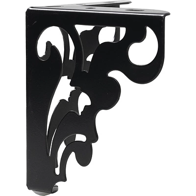 Опора меб. мет. резная h120 угловая черный AKS - фото 5