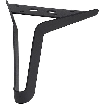 Опора меб. мет. MIRAGE h150 угловая черный муар AKS - фото 1