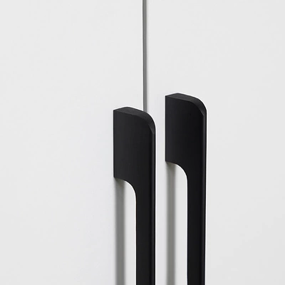 Ручка меб. скоба алюм. ORION 1152/1200 черный матовый, AKS - фото 4