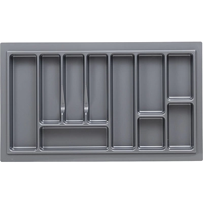 Лоток для столовых приборов 800 STANDARТ (730*430). металлик РП - фото 1