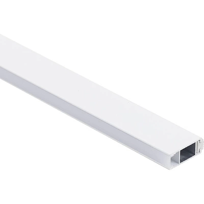 Штанга гардеробная прямоуг. FAME LUMI L-1000 с демпфером, белый матовый AKS - фото 3