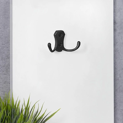 Крючок меб. двухрожковый мет. WP89 черный матовый GRIDLI - фото 4