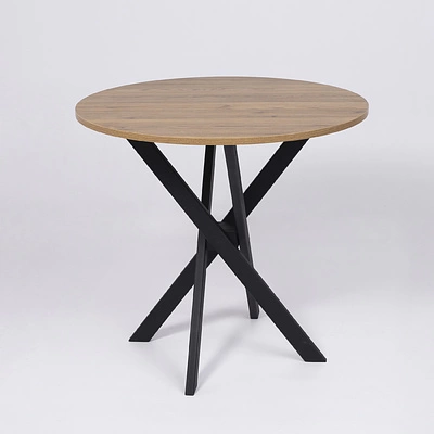 Подстолье WARG h716 под круглую столешницу, черный муар AKS - фото 6