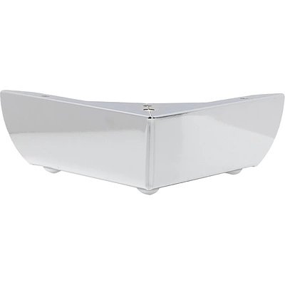 Опора меб. угловая В-150, хром AKS - фото 3