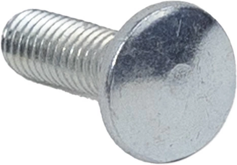 Болт с полукруглой головкой М6*20 с усом, неполн. резьба, цинк (1кг=175шт) - фото 1