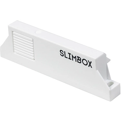 Ручка с поводком внутреннего ящика Slimbox 8,5-16мм белая - фото 1