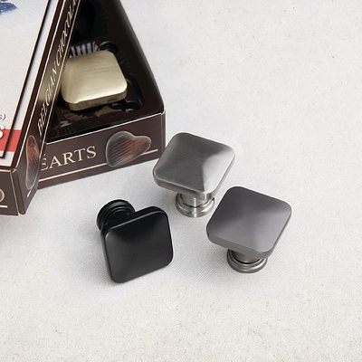 Ручка меб. кнопка мет. KNOPA инокс, AKS - фото 6