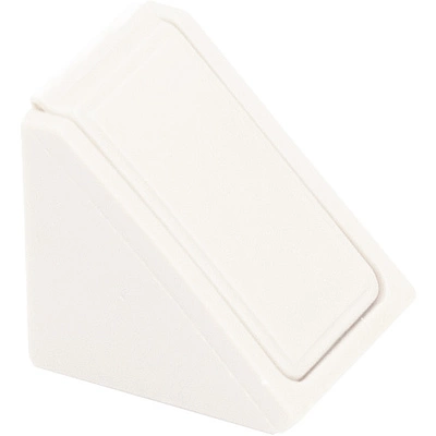 Уголок пластиковый одинарный с крышкой совместно молочный -00- (уп100шт), РП - фото 3