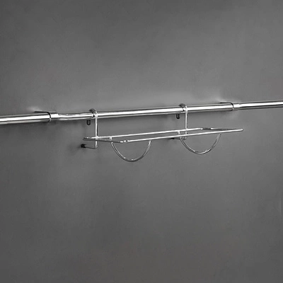 Корзина на трубу d16 для бумаги малая, CWJ115B хром AKS - фото 3