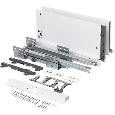Система ящиков Slimbox Evolution L-450 H=167 PUSH TO OPEN ДСП16мм белый - фото 5