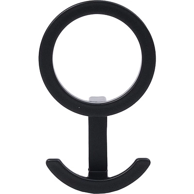 Крючок меб. трехрожковый мет. RONDO черный матовый AKS - фото 3