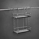 Корзина на трубу d16 двойная CWJ216B хром AKS - фото 3